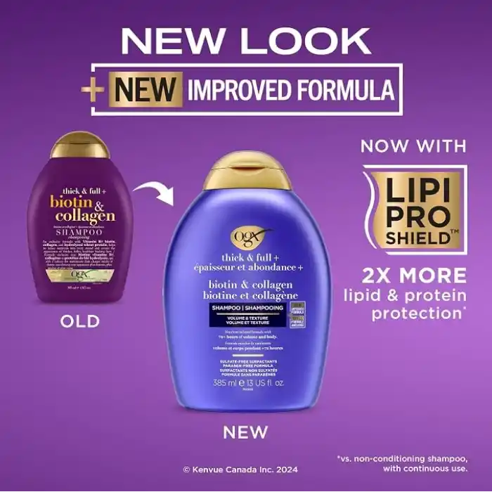 OGX Biotin & Kolajen Dolgunlaştırıcı Sülfatsız Şampuan 385 Ml
