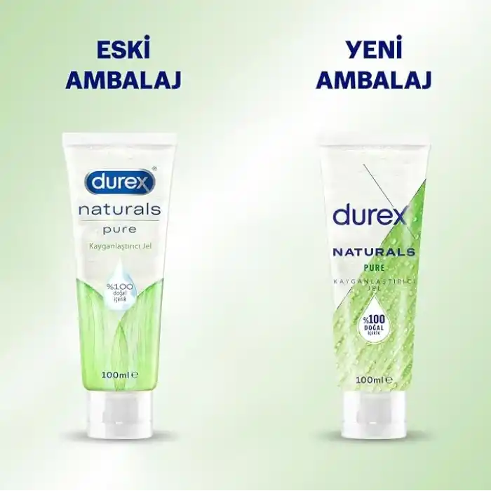 Durex Erkek Naturals Pure Kayganlaştırıcı Jel 100 ML