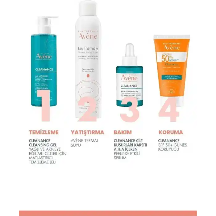 EAU THERMALE AVENE Cleanance Yağlı Ve Akneye Eğilimli Ciltler Için Matlaştırıcı Temizleme Jeli 400 ml 240019