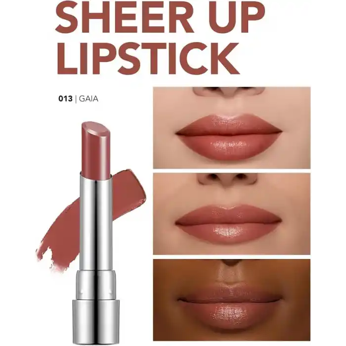 Flormar Nemlendirici Parlak Ruj- Sheer Up Lipstick - 013 Gaia - 8682536012119