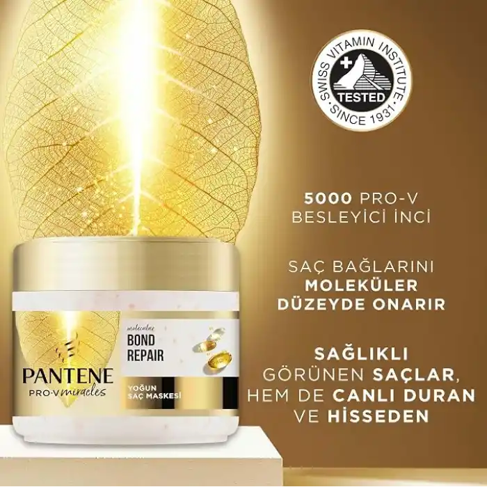 PANTENE PRO-V Miracles Molecular Bond Repair Yenileyici Make Pro-V Besleyici İnci ile 300 ml