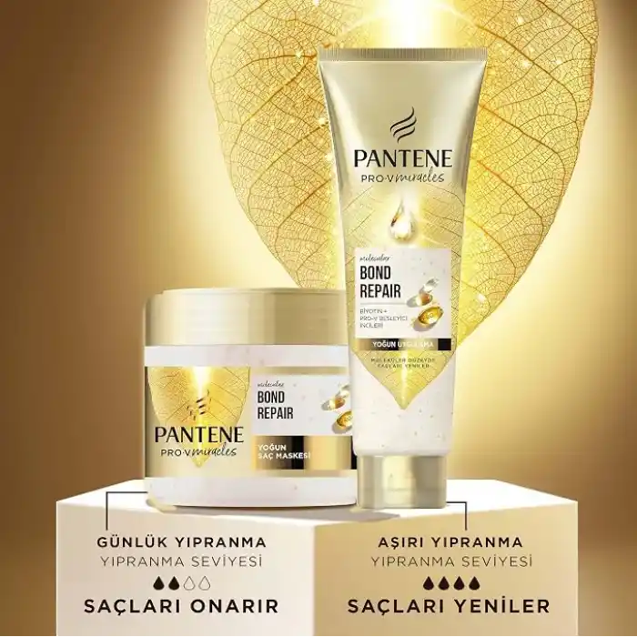 PANTENE PRO-V Miracles Molecular Bond Repair Yenileyici Make Pro-V Besleyici İnci ile 300 ml