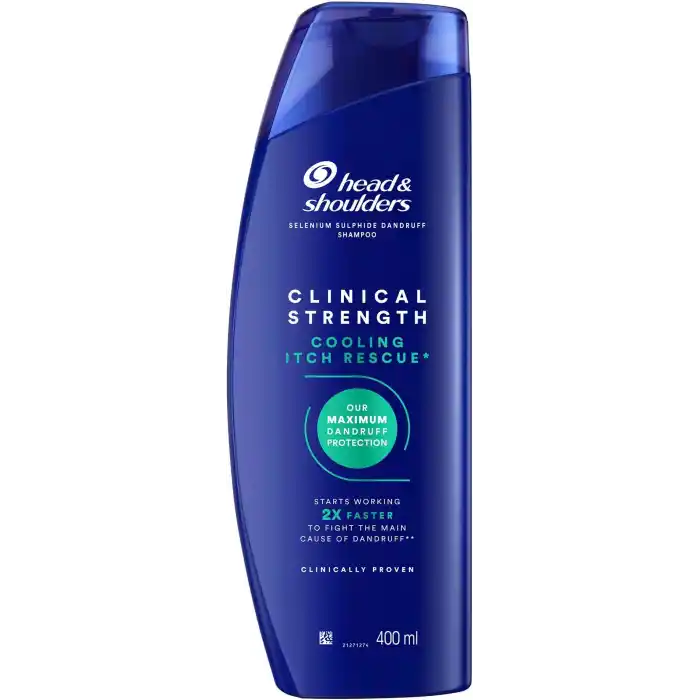 Head&Shoulders Clinical Strength Cooling Itch Rescue Kaşıntı Karşıtı Şampuan 400 ml