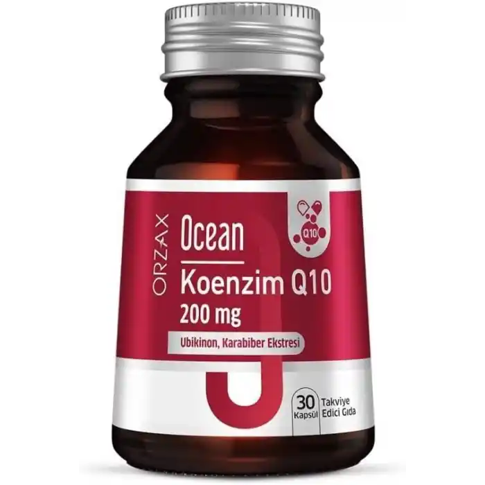 Ocean Koenzim Q10 200 mg 30 Kapsül