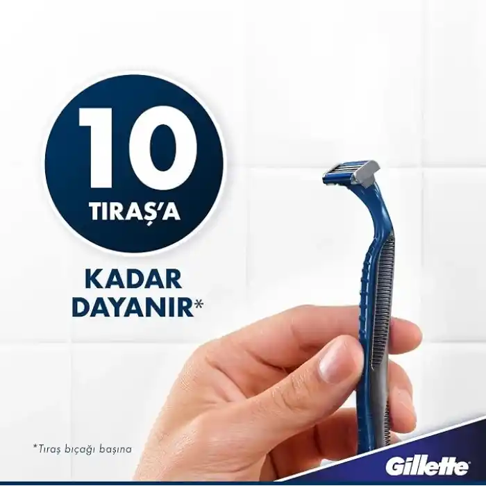 Gillette Blue3 Slalom Kullan At Tıraş Bıçağı 12li