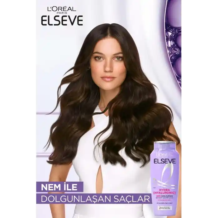 LOréal Paris Elseve Hydra [Hyaluronic] Nem Dolduran Bakım Şampuanı 300 ml
