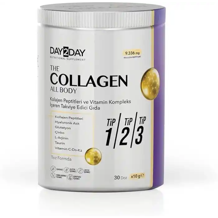 DAY2DAY The Collagen All Body Toz Form Takviye Edici Gıda 300 gr