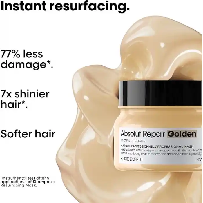 LOréal Professionnel Paris Serie Expert Absolut Repair Yıpranmış Saçlar Için Onarıcı Altın Maske 250ml