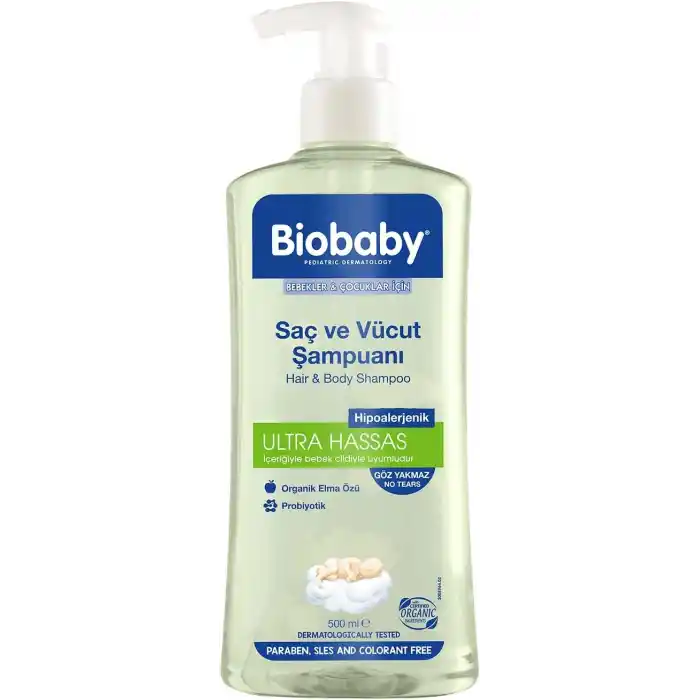 Biobaby Saç Ve Vücut Şampuanı (500ml)
