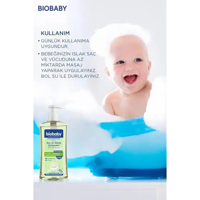 Biobaby Saç Ve Vücut Şampuanı (500ml)