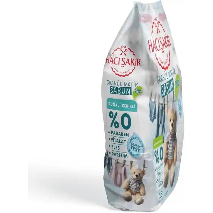 Hacı Şakir Granül Matik Sabun Otomatik Makineler İçin Sabun 25 Yıkama (1 x 1000 g)