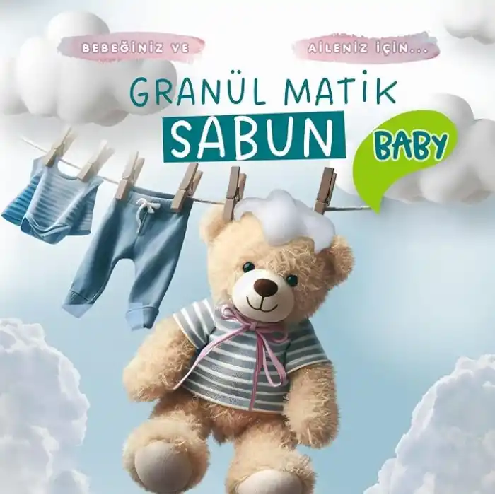 Hacı Şakir Granül Matik Sabun Otomatik Makineler İçin Sabun 25 Yıkama (1 x 1000 g)