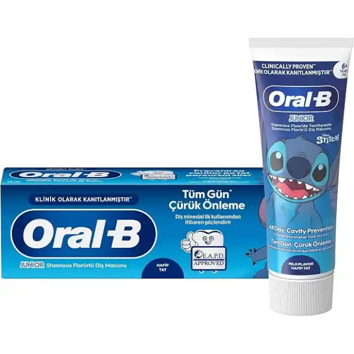 Oral-B Pro Junior Çürük Önleyici Koruma Diş Macunu 75 ml