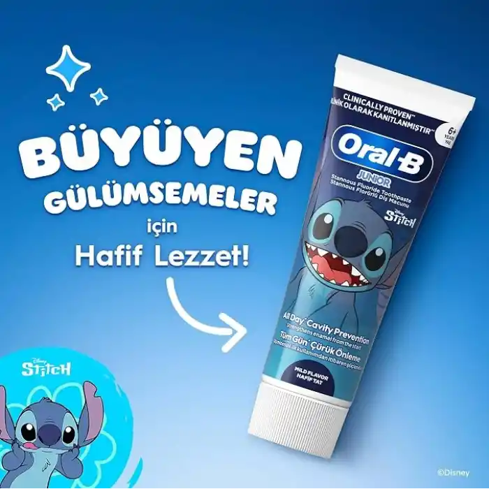 Oral-B Pro Junior Çürük Önleyici Koruma Diş Macunu 75 ml