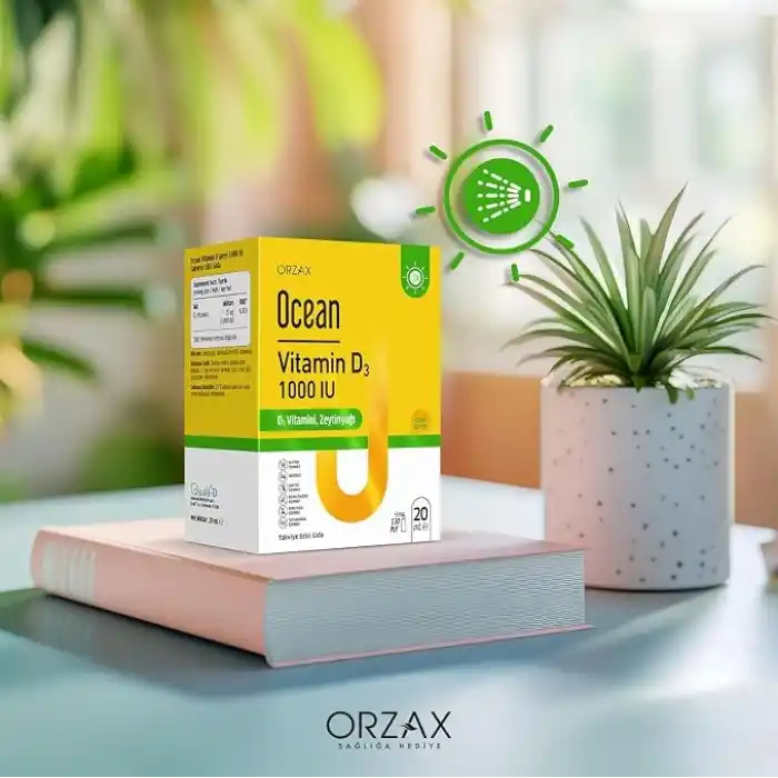 Ocean Vitamin D3 1000 IU 20 ml Sprey 130 Puff, Takviye Edici Gıda