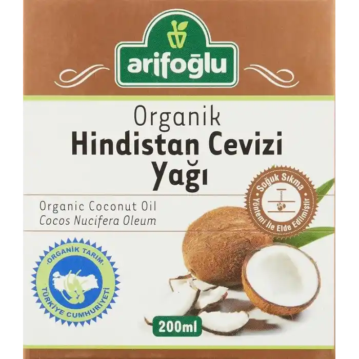 Arifoğlu Organik Hindistan Cevizi Yağı (200 ml)