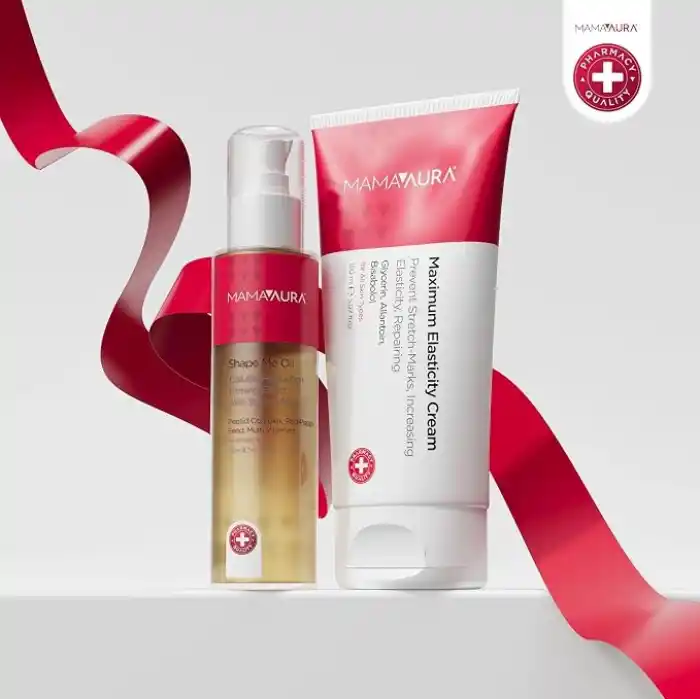 Mamaaura Shape Me Oil, Doğum Sonrası Sıkılaştırıcı Çatlak ve Selülit Bakım Yağı, 125 ml
