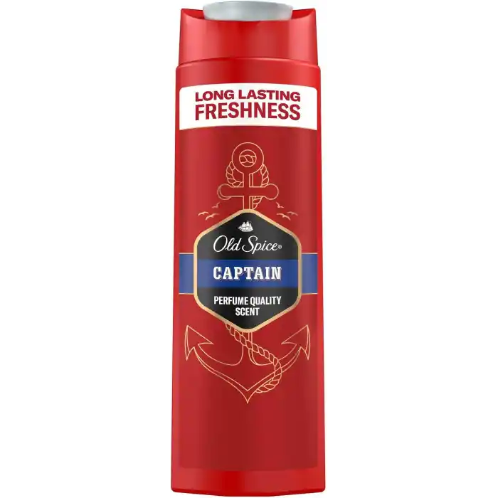 Old Spice Captain Erkekler İçin Duş Jeli ve Şampuan 400 ml
