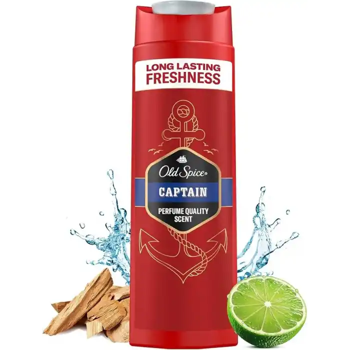 Old Spice Captain Erkekler İçin Duş Jeli ve Şampuan 400 ml