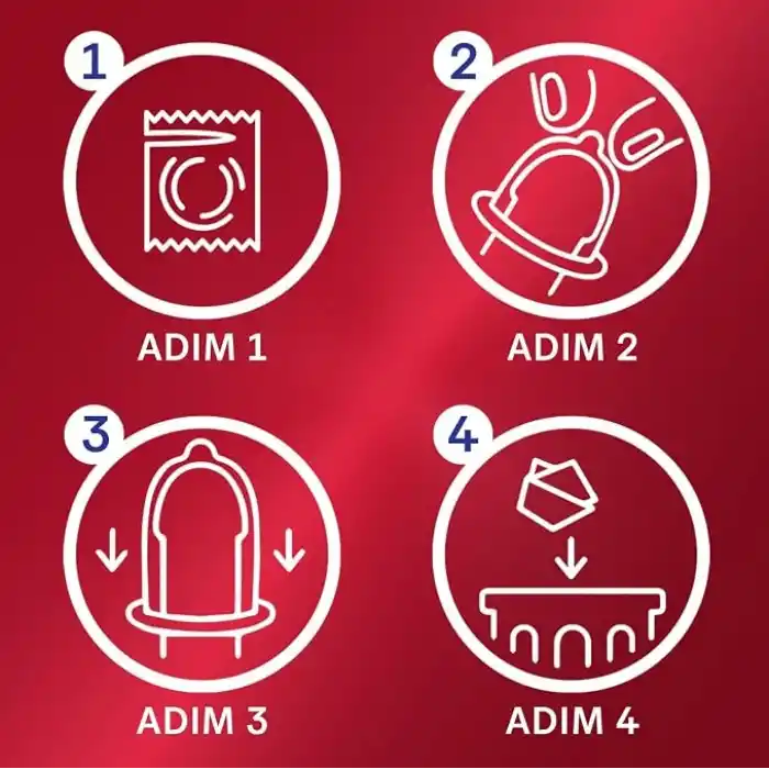 Durex Yakın Hisset İnce Prezervatif 30Lu, Standart Fit, Kokusuz, Lateks