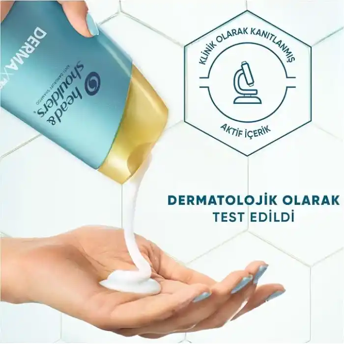 Head & Shoulders DermaXPro Yatıştırıcı Kepek Karşıtı Şampuan Kuru ve Kaşıntılı Saç Derisi için 300 ML