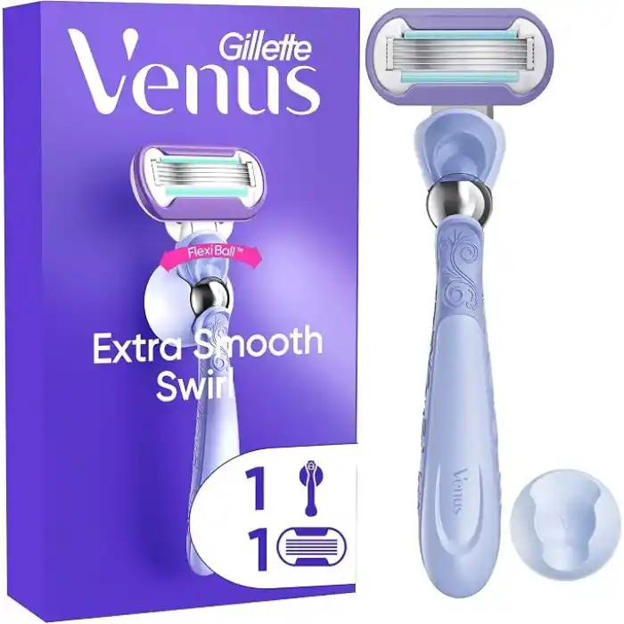 Gillette Venus Extra Smooth Swirl Tıraş Makinesi + Yedek Başlık