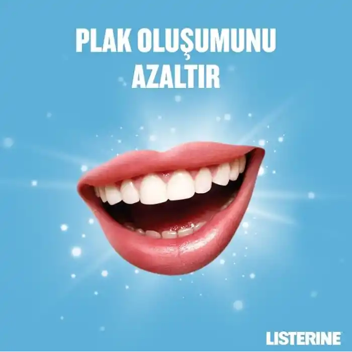 Listerine, Advanced White Ağız Bakım Ürünü, Zorlu Lekeleri Giderir, Hafif Tat, Sıfır Alkol, Name Aromalı, 1000ml