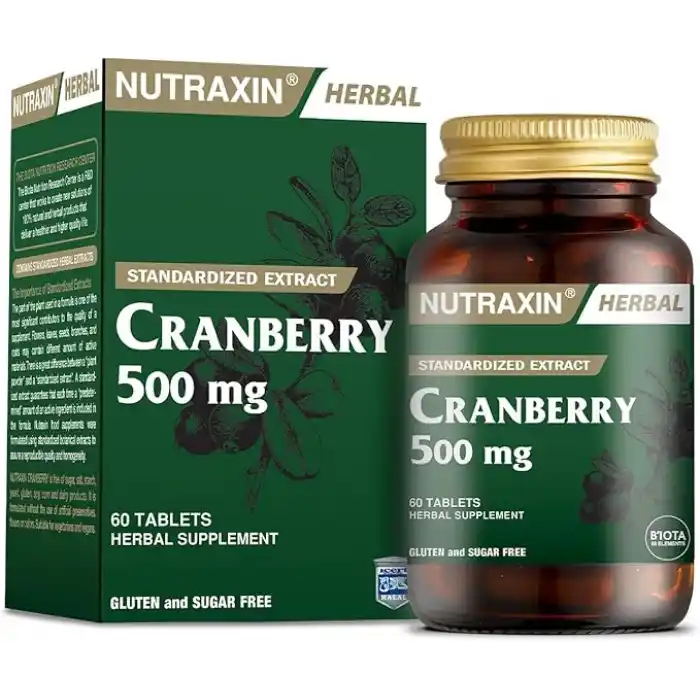 Nutraxin Herbal Cranberry 500 mg 60 Tablet