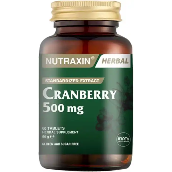 Nutraxin Herbal Cranberry 500 mg 60 Tablet