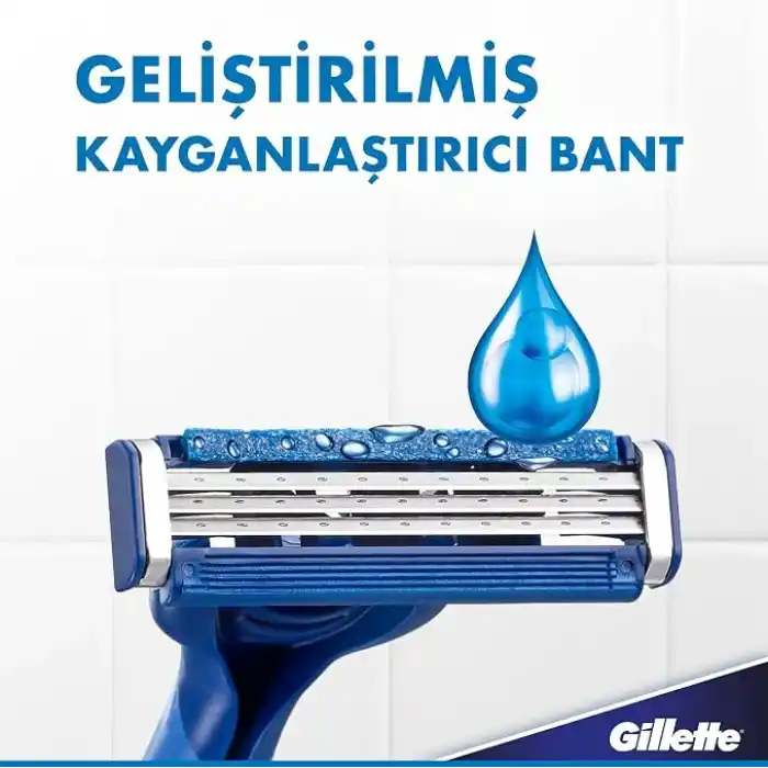 Gillette Blue3 Comfort Kullan At Erkek Tıraş Bıçağı 9+3 Adet