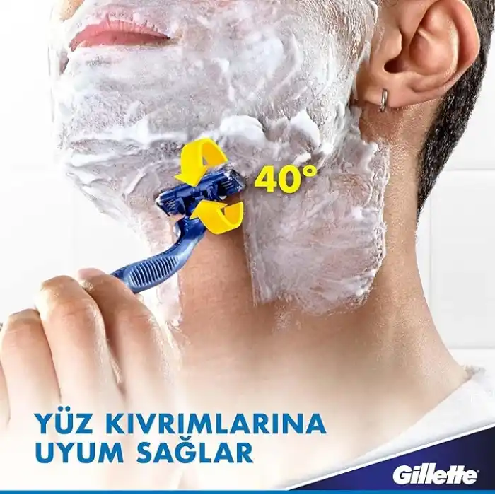 Gillette Blue3 Comfort Kullan At Erkek Tıraş Bıçağı 9+3 Adet