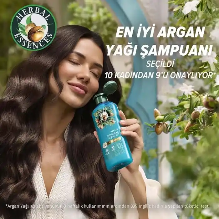 Herbal Essences Onarıcı Argan Yağı Şampuan 350ml