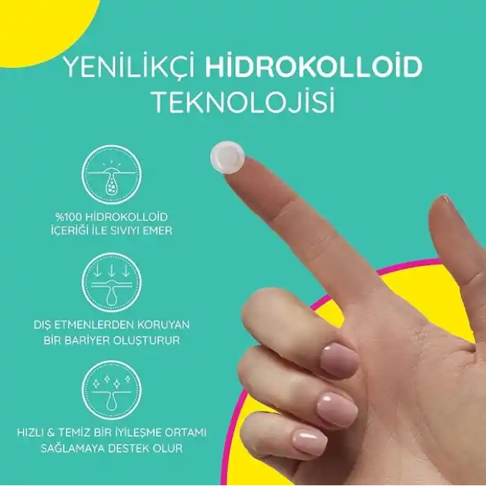 STICK ON SPOTS SOS Band Sivilce/Akne Bandı 15 Parça