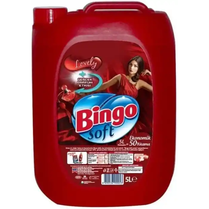 Bingo Soft Lovely Çamaşır Yumuşatıcısı (1 x 5 L)