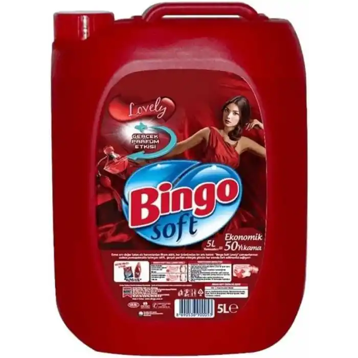 Bingo Soft Lovely Çamaşır Yumuşatıcısı (1 x 5 L)