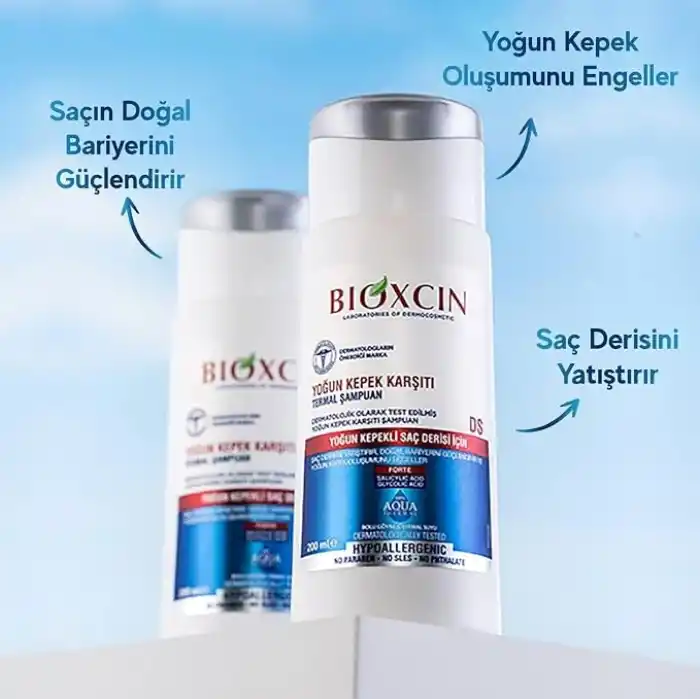 Bioxcin Aqua-Thermal Yoğun Kepek Karşıtı Termal Şampuan (1 x 200 ml)