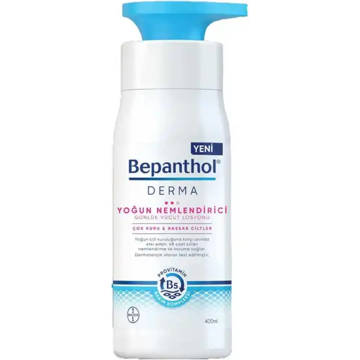 Bepanthol Derma Yoğun Nemlendirici Günlük Vücut Losyonu (400 ml)