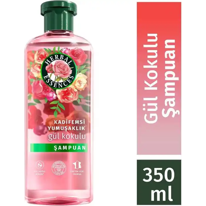 Herbal Essences Kadifemsi Yumuşaklık Gül Kokulu Şampuan 350ml