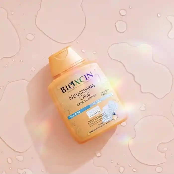Bioxcin Besleyici Yağlar Şampuan 300 ml – Kuru ve Yıpranmış Saçlar İçin, 9 Çiçek Yağı, Pantenol ve BioComplex B11 İçerikli, Sülfatsız