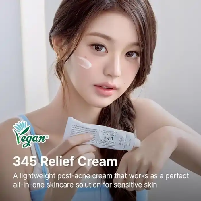 Dr. Althea 345 Relief Cream | Akne Karşıtı Niacinamide Resveratrol Centella Yatıştırıcı Nemlendirici Krem 50 ml