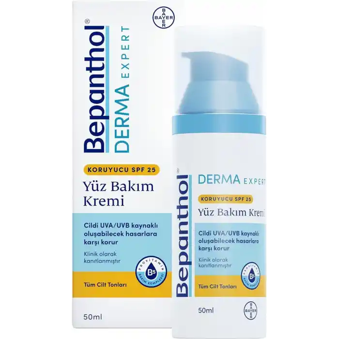 Bepanthol Derma Expert Koruyucu SPF 25 Yüz Bakım Kremi