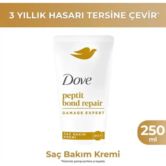 Dove Kurtarıcı Onarıcı Saç Bakım Kremi Peptit Bond Repair 250 ml