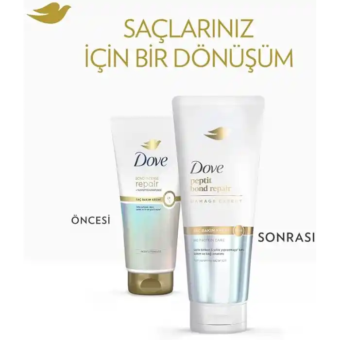 Dove Kurtarıcı Onarıcı Saç Bakım Kremi Peptit Bond Repair 250 ml
