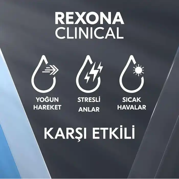Rexona Men Clinical Protection Erkek Stick Deodorant Clean Scent 3x Güçlü Koruma 45 ml