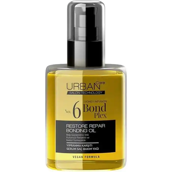 URBAN Care No.6 Bond Plex Yıpranma Karşıtı Saç Bakım Yağı 100ml- Vegan