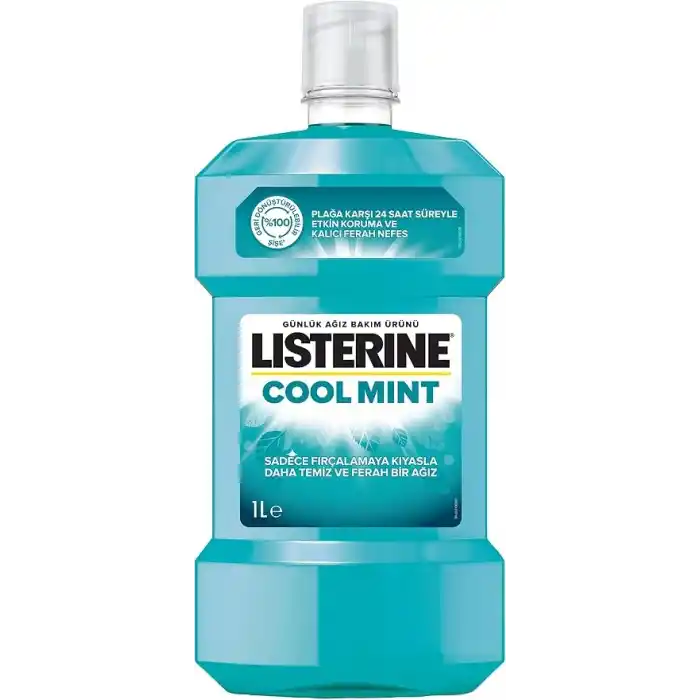 Listerine Cool Mint Hafif Tat Ferahlatıcı Ağız Bakım Suyu 1000 ml