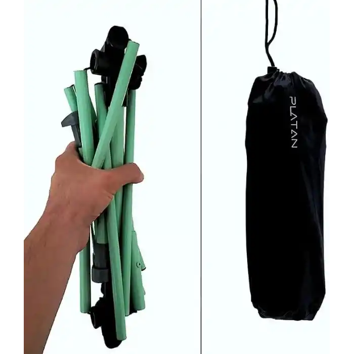 Platan Chair Ones-HP Yer Kaplamaz Hafif Katlanır Kamp Piknik Sandalyesi