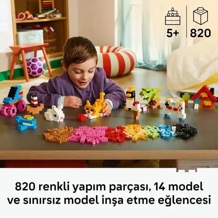 LEGO Classic Renkli Yaratıcı Yapım Parçaları 11045