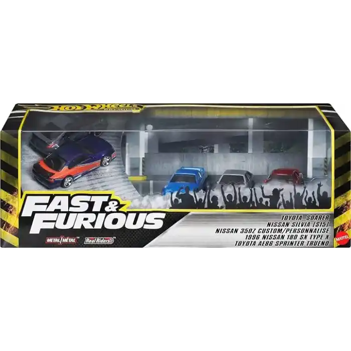 Hot Wheels F&F Tokyo Drift Bundle, JFL99