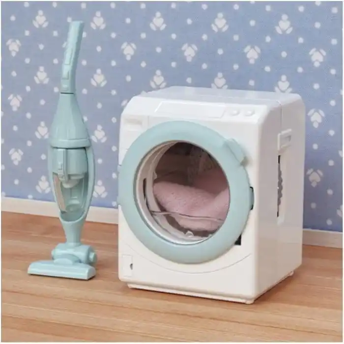 Sylvanian Families Çamaşır Makinesi ve Elektrik Süpürgesi